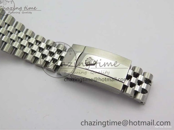 0203 ModernLook DateJust 41mm 126334 SS BP Maker 1:1 Best Edition New Version Blue Roman Dial on Jubilee Bracelet 3033